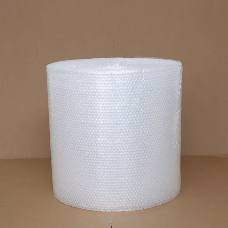 Vienosluoksnė burbulinės plėvelės ritinys apsauginiam pakavimui, antišoko apsauga; siūlomos dviejų sluoksnių sustiprintos versijos