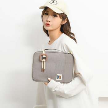 Лайнер чанта с 180° отваряне, джоб за iPad и организатор за бележник, нейлонова външна страна, дишащ дизайн