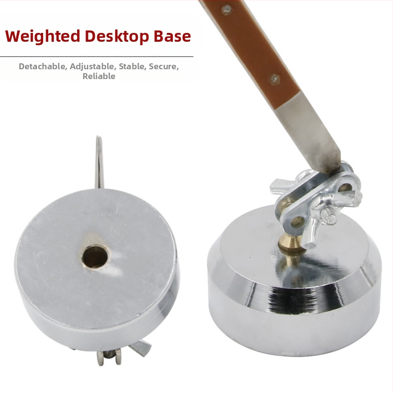 Универсален настолен пружинен захват с прави и извити челюсти – бижутерски инструмент за заваряване и фиксиране на пинсети