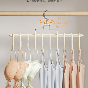 Ανάρτηση για camisole και εσώρουχα με πολλαπλά κλιπ — Υλικό: μεταξωτό λουλούδι; Κατάλληλο για κρεμάστρες ρούχων, ράφια παντελονιών, κρεμάστρες γραβάτας; Επεξεργασία και εξατομίκευση: Όχι