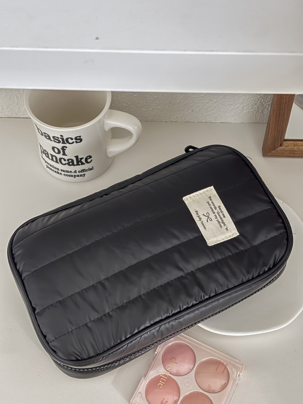 Pieštukų dėklas ir kabelių organizatorius - PU medžiaga, atsparus vandeniui, itin lengvas, didelė talpa, poliesterio įdaila