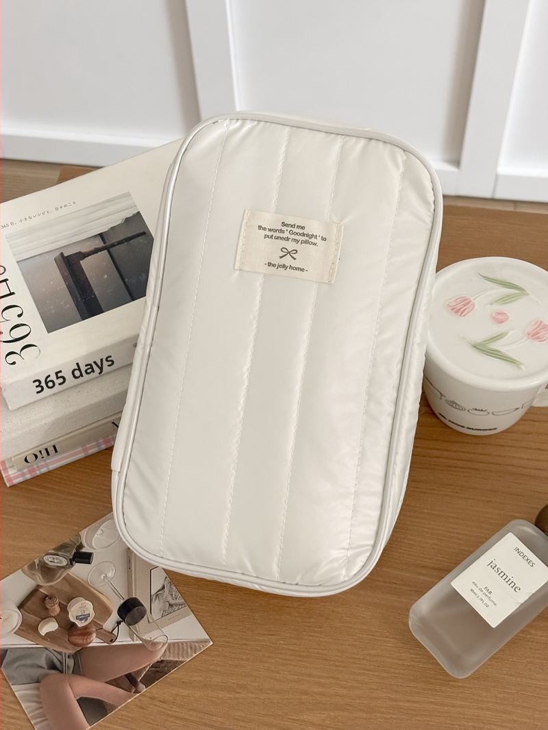 Pieštukų dėklas ir kabelių organizatorius - PU medžiaga, atsparus vandeniui, itin lengvas, didelė talpa, poliesterio įdaila