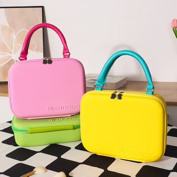 Κυβοειδής EVA τσάντα αποθήκευσης — πολυχρηστική για ταξίδια, αποθήκευση καλλυντικών και εξαρτημάτων γραφείου (κυβικό σχήμα, υλικό EVA, πολυλειτουργική)