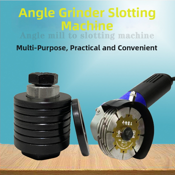 Αντάπτορας εγκοπής για γωνιακό τροχό τύπου 100; Υδραυλικός προσαρμογέας εγκοπής; Πολυλειτουργικός; Σετ πολλών κοπτικών δίσκων