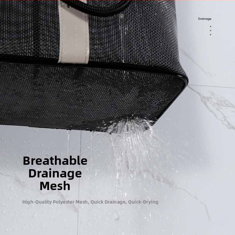 Weekeight чанта за тоалетни принадлежности – мрежеста чанта за баня, полиестер, мултифункционална за пътуване