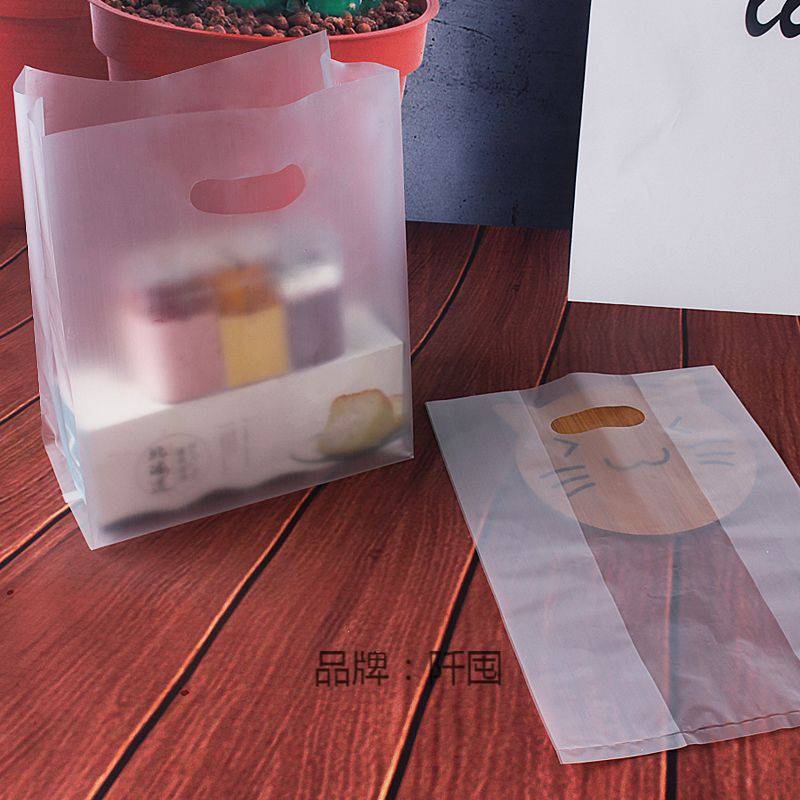 Geantă din plastic îngroșată pentru ambalaje alimentare – pentru take-out, pâine, salate și deserturi