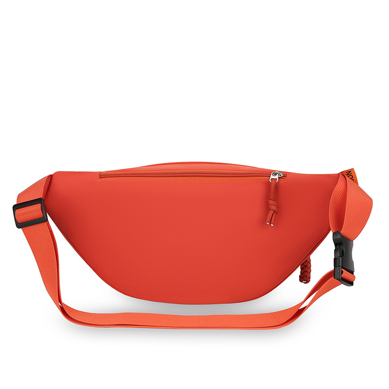 Moteriška drobės crossbody rankinė — miesto paprastas stilius, Oxford audinys, poliesterio pamušalas, užtrauktuko uždarymas, vidinis kišelis su užtrauktuku