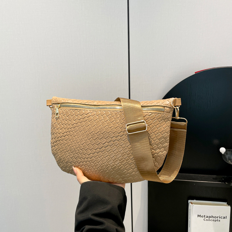 PU balno krepšys su užtrauktuku, poliesterio įdaila ir viena pečių juosta