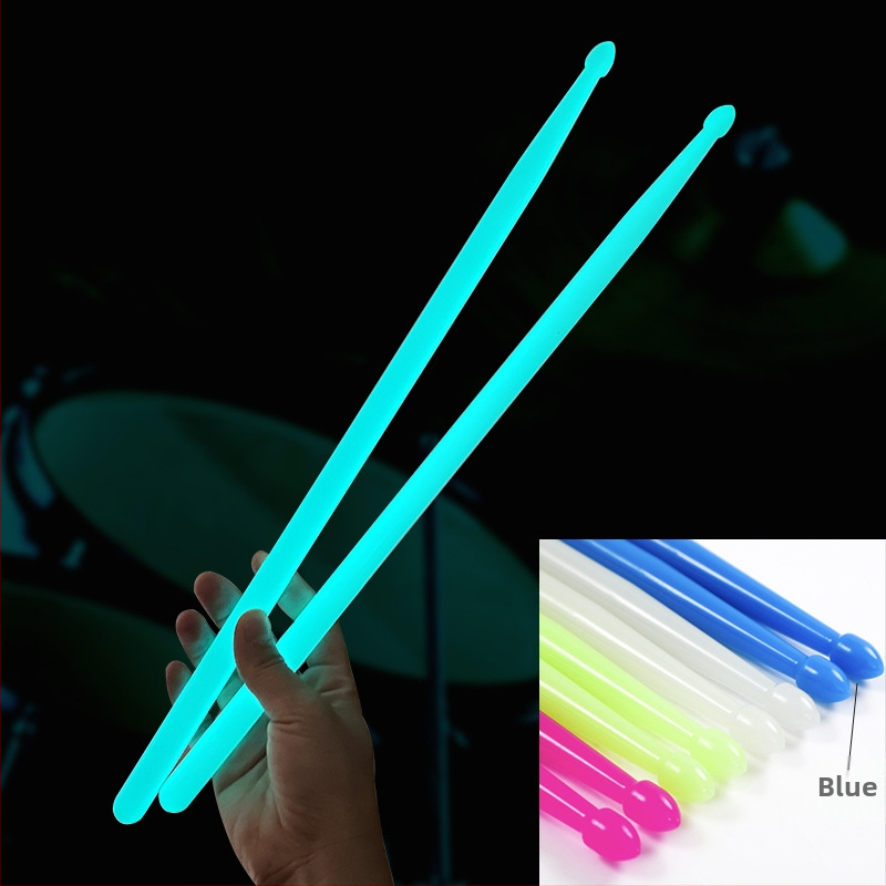 Svietiace plastové paličky na bubon 5A s protišmykovou rúčkou – moboog