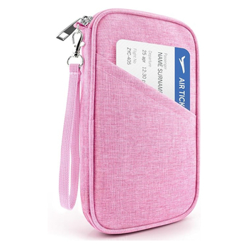 Pasporta vāciņš un kartes organizētājs – universāls, viegls, pretzādzības funkcija, poliesters