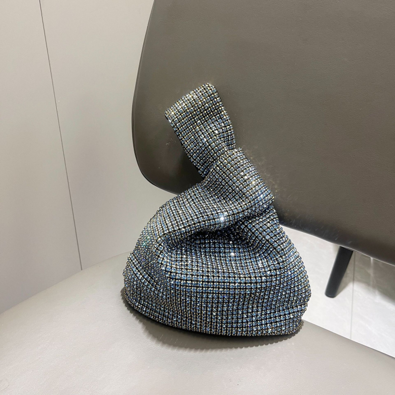 Дамска ръчна чанта с кристали, за ежедневна употреба, свеж и сладък стил, лято 2024