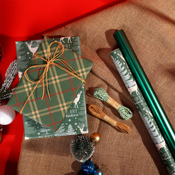 Χαρτί περιτυλίγματος δώρων - διπλό χαρτί χαλκού, προέλευση Jinhua, ανοχή 1 cm, εκτύπωση, χαλαρό στυλ