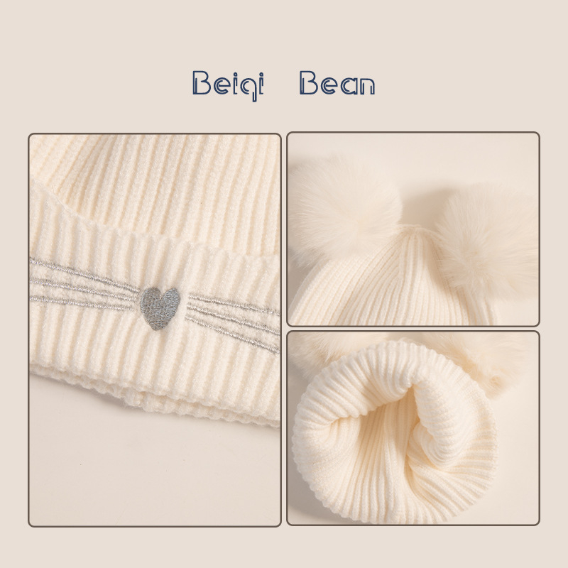 Pliusinė vaikiška kepurė su kupoline viršuje, šilta ir vėja atspari, iš medvilnės, tie-dye dizainas, tinka 2–10 metų