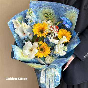 Shangjin Fenghua papir za buket, omotni papir, razina pakiranja Packaging, tolerancija 1 cm, DIY poklon omot cvijeća