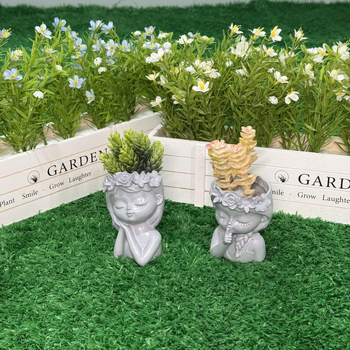 Κασπώ ρητίνης με νεράιδα για σουκλέντες, διακοσμητικό εσωτερικού χώρου σε μοντέρνο μινιμαλιστικό στυλ, Qinpeng