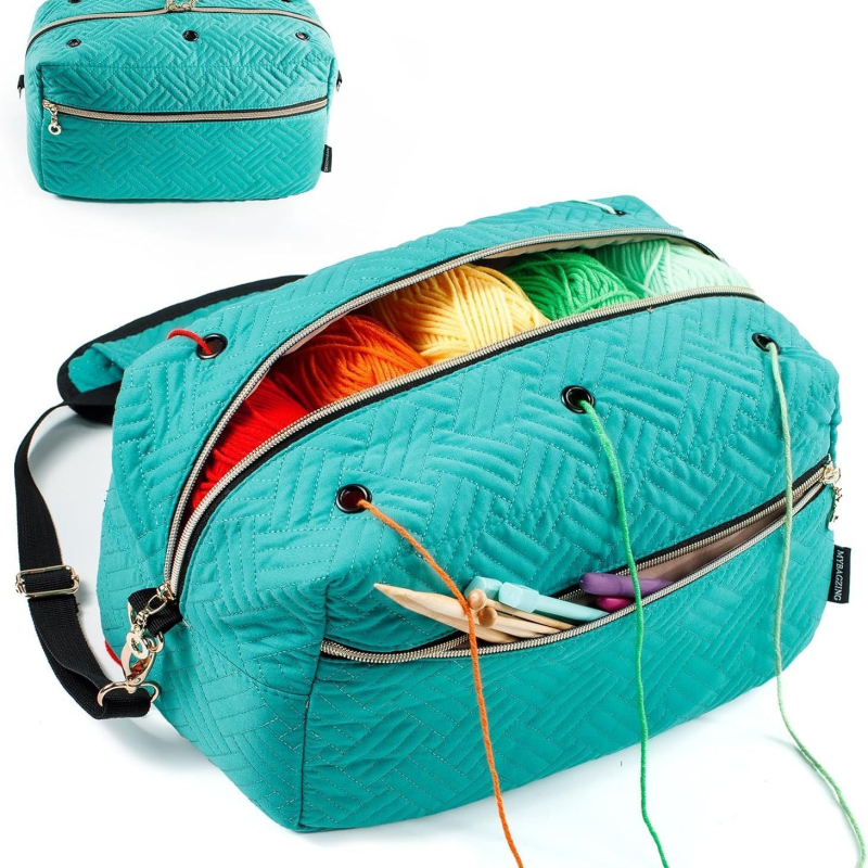 Torba za pohranjivanje igala – kockasti oblik, 600D Oxford platno, model CH-025, višefunkcionalna
