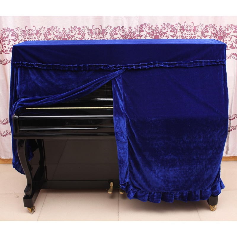 Пиано покривало KC-10, кадифено покритие, аксесоар за западни клавиатури