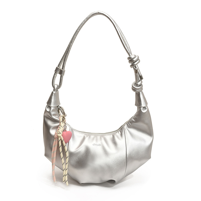 Ženska mini kvadratna crossbody torba od PU; horizontalni kvadratni oblik; podstava od poliester; zatvaranje zipom; unutarnji džepovi: džep sa zipom. Stil: mini kvadrat; ljeto 2025; jedan remen