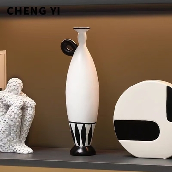 Διακοσμητικό από ρητίνη σε σκανδιναβικό στυλ μοντέρνου μινιμαλισμού για σαλόνι και γραφείο | Υλικό: συνθετική ρητίνη; Κατηγορία: αντικείμενα από ρητίνες; Συσκευασία: χαρτόνι