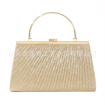 Γυναικεία βραδινή τσάντα PVC με οριζόντια τετράγωνη μορφή, κλείσιμο με κορδόνι, επένδυση πολυεστέρα, street fashion