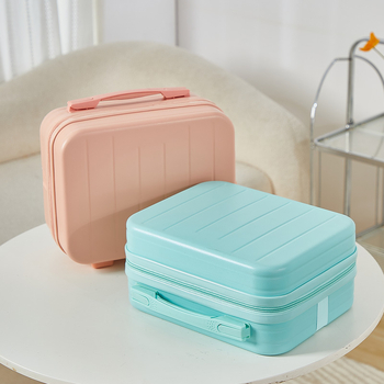 Geantă de cosmetică de mână, închidere cu fermoar, material din mătase cu imprimeu floral, capacitate mare, potrivită pentru călătorii