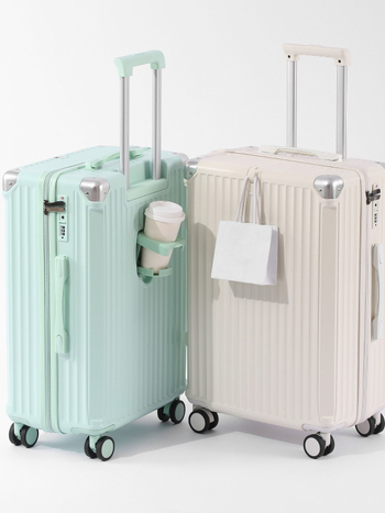 Bagaj cu fermoar și încuietoare TSA, ABS+PC, 2,9 kg, deschidere cu fermoar, potrivit pentru bagaj de cabină