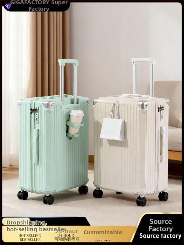 Bagaj cu fermoar și încuietoare TSA, ABS+PC, 2,9 kg, deschidere cu fermoar, potrivit pentru bagaj de cabină