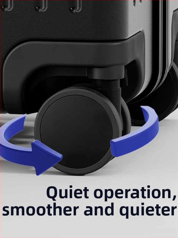 Куфар за пътуване с цип и TSA комбинационен катинар, ABS+PC, 2.9 кг, отваряне с цип, подходящ за кабинен багаж