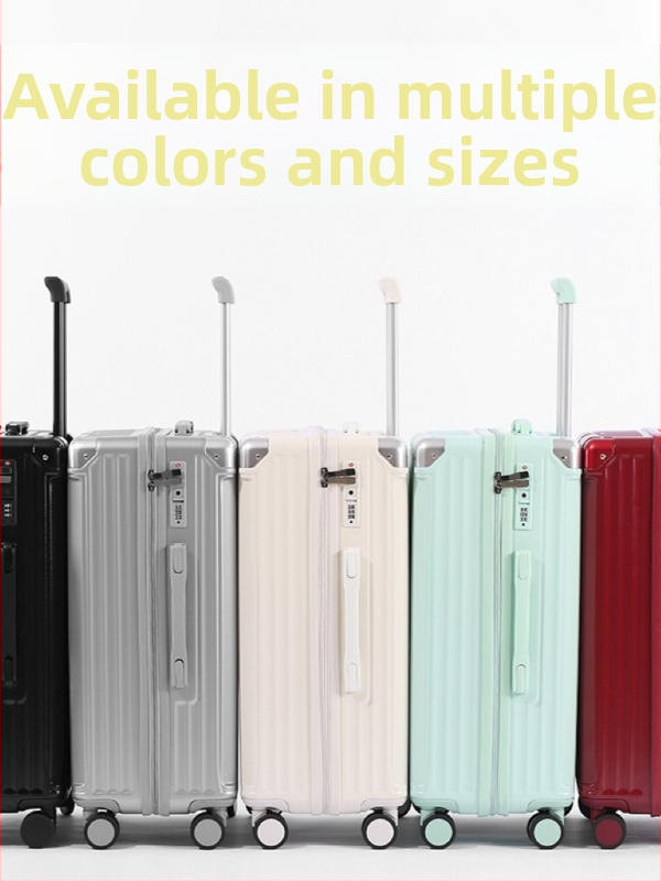 Куфар за пътуване с цип и TSA комбинационен катинар, ABS+PC, 2.9 кг, отваряне с цип, подходящ за кабинен багаж