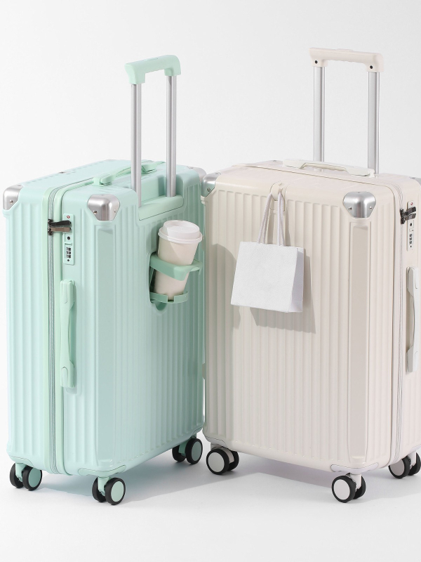 Bagaj cu fermoar și încuietoare TSA, ABS+PC, 2,9 kg, deschidere cu fermoar, potrivit pentru bagaj de cabină