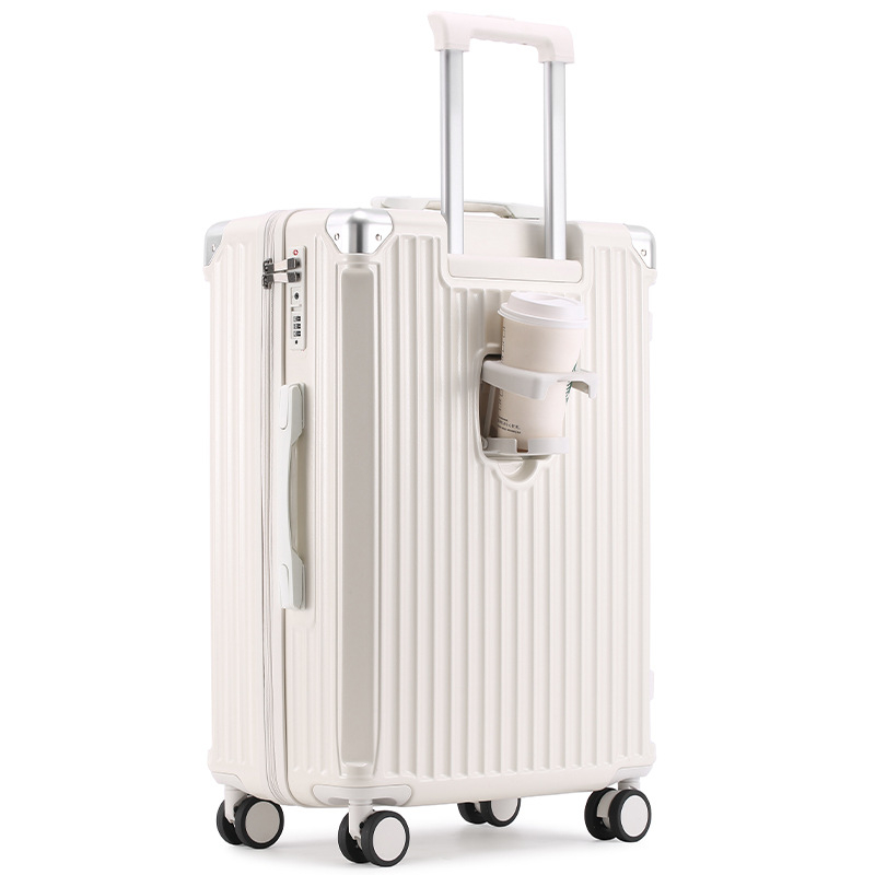 Bagaj cu fermoar și încuietoare TSA, ABS+PC, 2,9 kg, deschidere cu fermoar, potrivit pentru bagaj de cabină