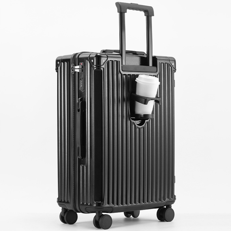 Bagaj cu fermoar și încuietoare TSA, ABS+PC, 2,9 kg, deschidere cu fermoar, potrivit pentru bagaj de cabină