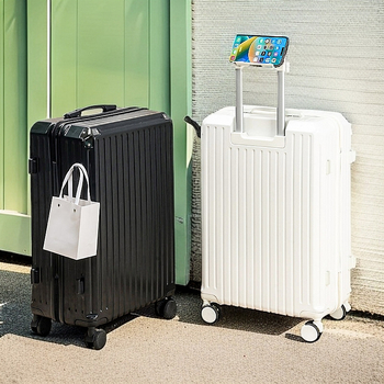 Bagaj cabină masculin din ABS+PC, închidere cu fermoar, roți universale, încuietoare cu combinație obișnuită, primăvara 2025