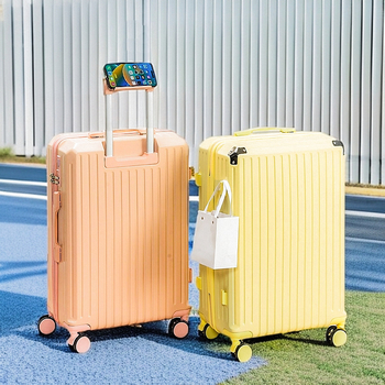 Bagaj cabină masculin din ABS+PC, închidere cu fermoar, roți universale, încuietoare cu combinație obișnuită, primăvara 2025