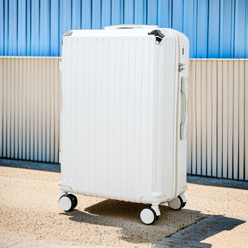 Bagaj cabină masculin din ABS+PC, închidere cu fermoar, roți universale, încuietoare cu combinație obișnuită, primăvara 2025