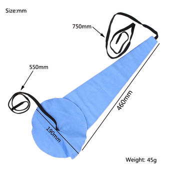 Utierka na čistenie vnútorného kanála saxofónu, model ED-32, materiál Faux Deerskin Velvet, balenie OPP vrecúško