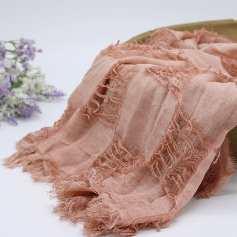 Wrap за новородени за фотосесия — унисекс, памучно-ленена материя, 70% памук, ретро стил