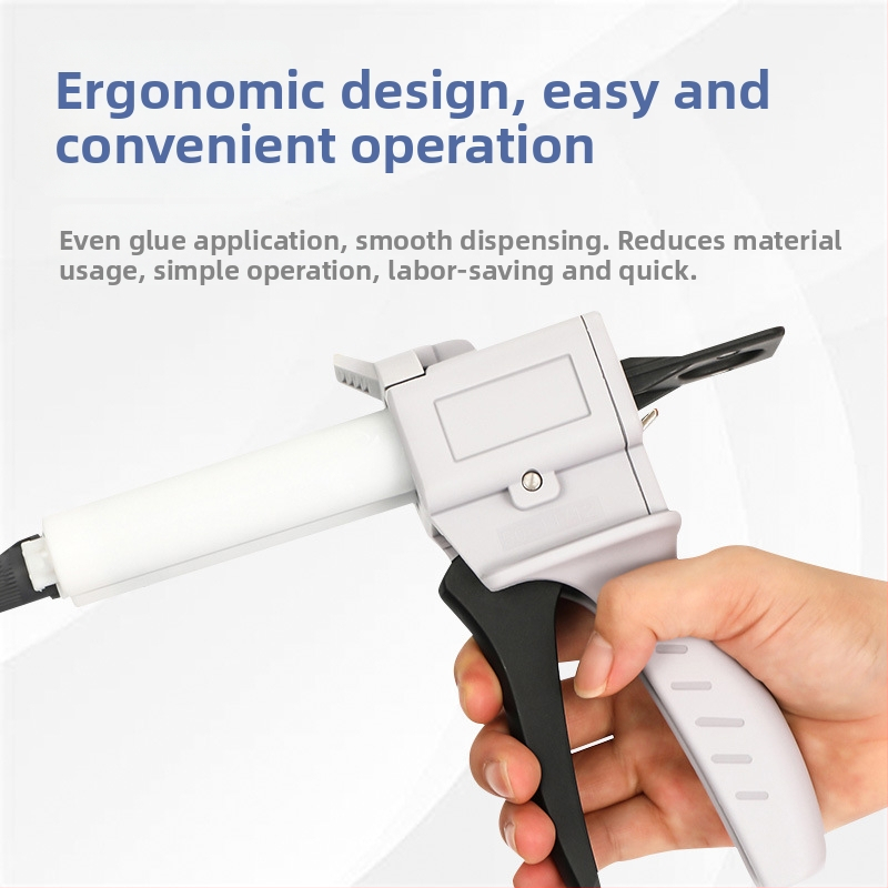 Kang Zhun двукомпонентен AB пистолет за лепило, ръчен, пластмасов, индустриално дозиране
