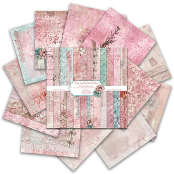 DIY фотоалбум хартия – двустранна шаблонна хартия (Материал: хартия; Категория: печат; Бранд: Refined)