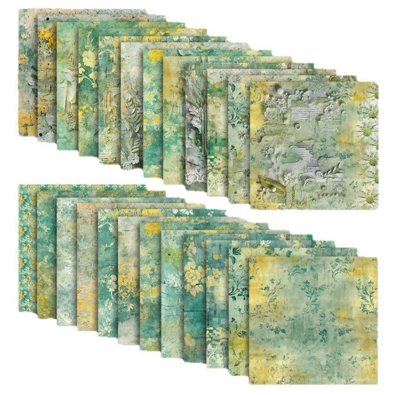 DIY фотоалбум хартия – двустранна шаблонна хартия (Материал: хартия; Категория: печат; Бранд: Refined)