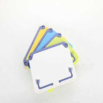 Pārvietojams partitūru statīvs ar planšetdatora turētāju – ABS, modelis 008, galda lietošanai