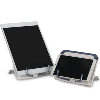 Pārvietojams partitūru statīvs ar planšetdatora turētāju – ABS, modelis 008, galda lietošanai