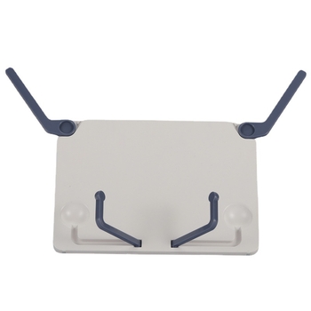 Pārvietojams partitūru statīvs ar planšetdatora turētāju – ABS, modelis 008, galda lietošanai