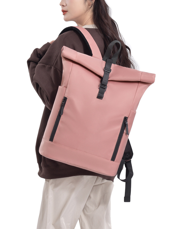 Unisex nylon ruksak, kapacitet 20–35 L, kompatibilan s laptopom, zaštita od sunca, prozračan, otporan na vjetar, s naramenicama s zračnim jastučićima