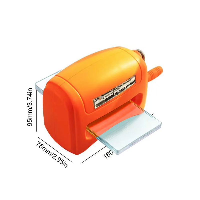 DIY χειροκίνητος μηχανισμός ανάγλυφης επεξεργασίας χαρτιού με εργαλείο κοπής – πλαστικό/ψευδάργυρος, εκπαιδευτικό δημιουργικό παιχνίδι για ηλικίες 7–14 ετών