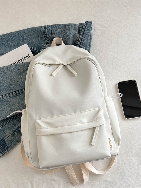 Unisex školski ranac od Oxford platna, kapacitet 20–35 L, ultralak, poliester vlakna, jednobojni dizajn