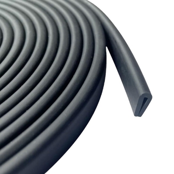 Гумен кант за ръб с U-образен жлеб, самозалепващ уплътнител за ръбове, водоустойчив и устойчив на разкъсване, за противоударна защита