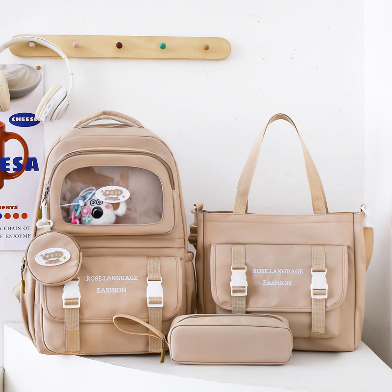 Σχολικό σακίδιο unisex με μεγάλη χωρητικότητα, νάιλον, επένδυση πολυεστέρα, εργονομικό πίσω πάνελ