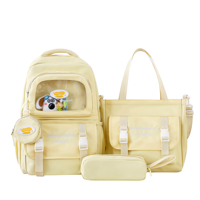 Σχολικό σακίδιο unisex με μεγάλη χωρητικότητα, νάιλον, επένδυση πολυεστέρα, εργονομικό πίσω πάνελ