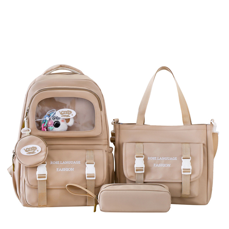 Σχολικό σακίδιο unisex με μεγάλη χωρητικότητα, νάιλον, επένδυση πολυεστέρα, εργονομικό πίσω πάνελ